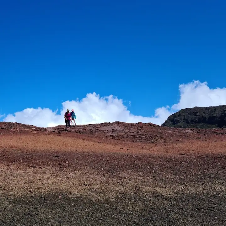 Randonnée guidée dans la Plaine des Sables au volcan Piton de la Fournaise, La Réunion